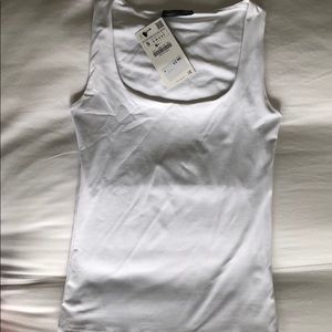 Zara basic stretch tank